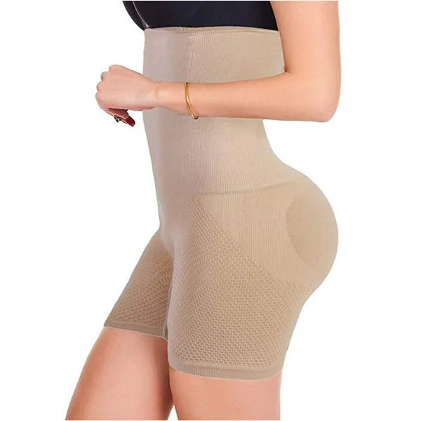 Tummy Control Body Shaper Sexy Lingerie Seamless Thigh Slimming Boyshort Breathable Slip Shapewear for Mature Women
