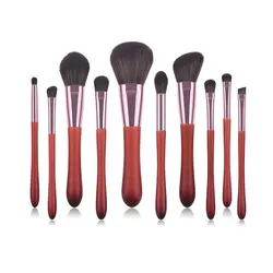 Newly hot sale beauty design elegant private label cosmetics cruelty free make up brushes