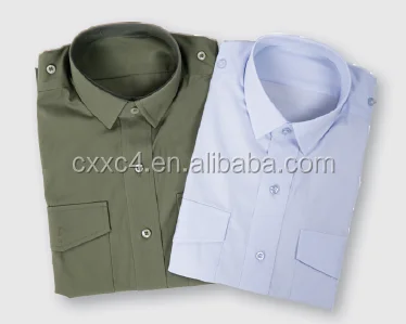 manufacture long sleeve male female cotton shirt from China Xinxing