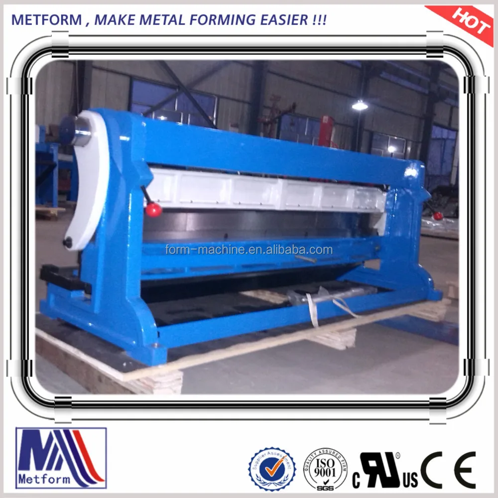 
sheet metal slip roll machine combination press brake and shear 
