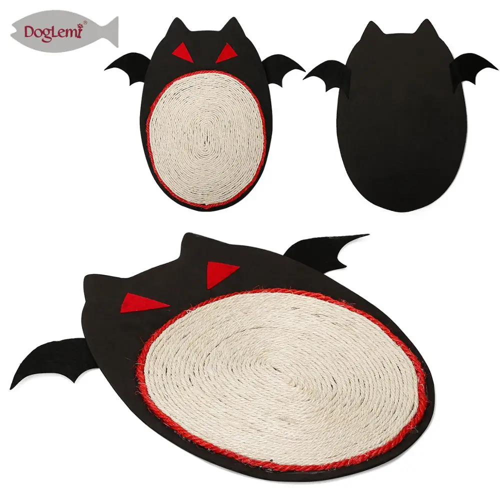 Halloween Bat DesignMat Anti Slip Cat Scratcher Cat Kitty Scratching Mat Board