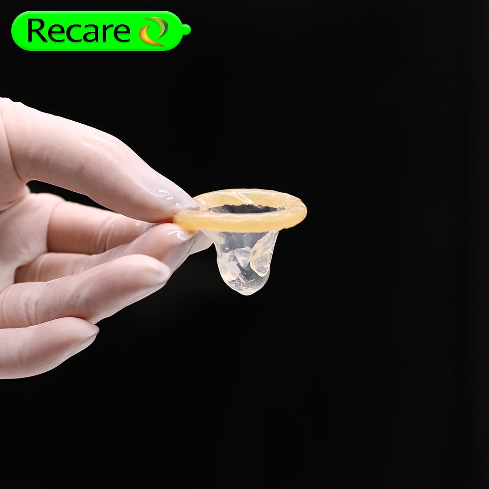 natural latex strengthen delay dotted male sex long time condom