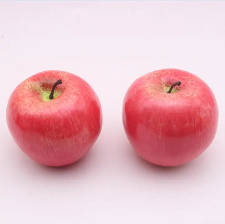 Wholesale Decoration Artificial fruit styrofoam apples bananas pineapple lemon shape fruit