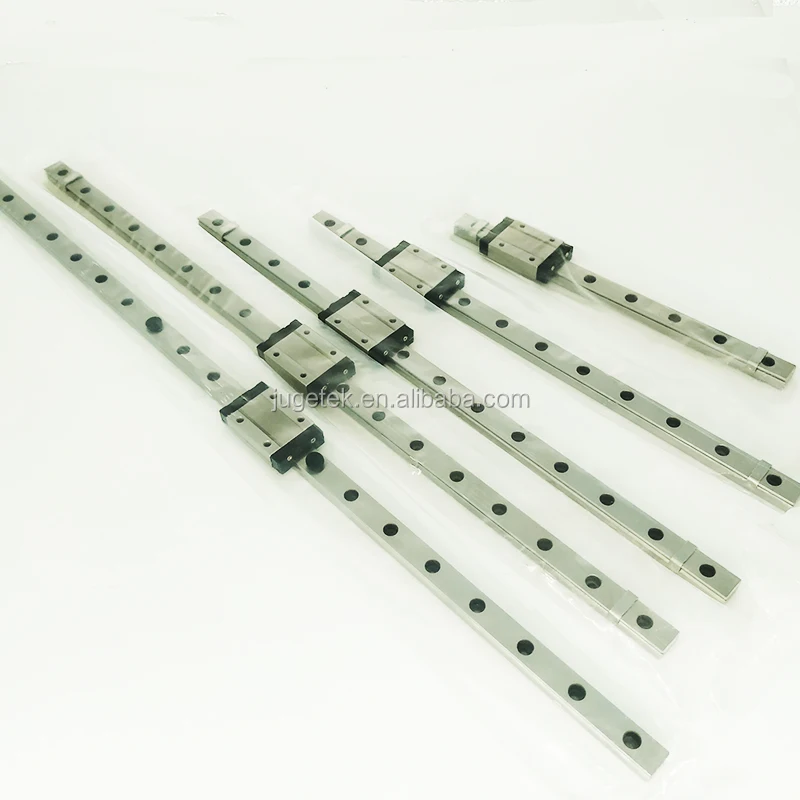 Линейная направляющая MGN12 из нержавеющей стали 440C, длина 250 мм, ширина 12 мм, с длинной линейной каретой