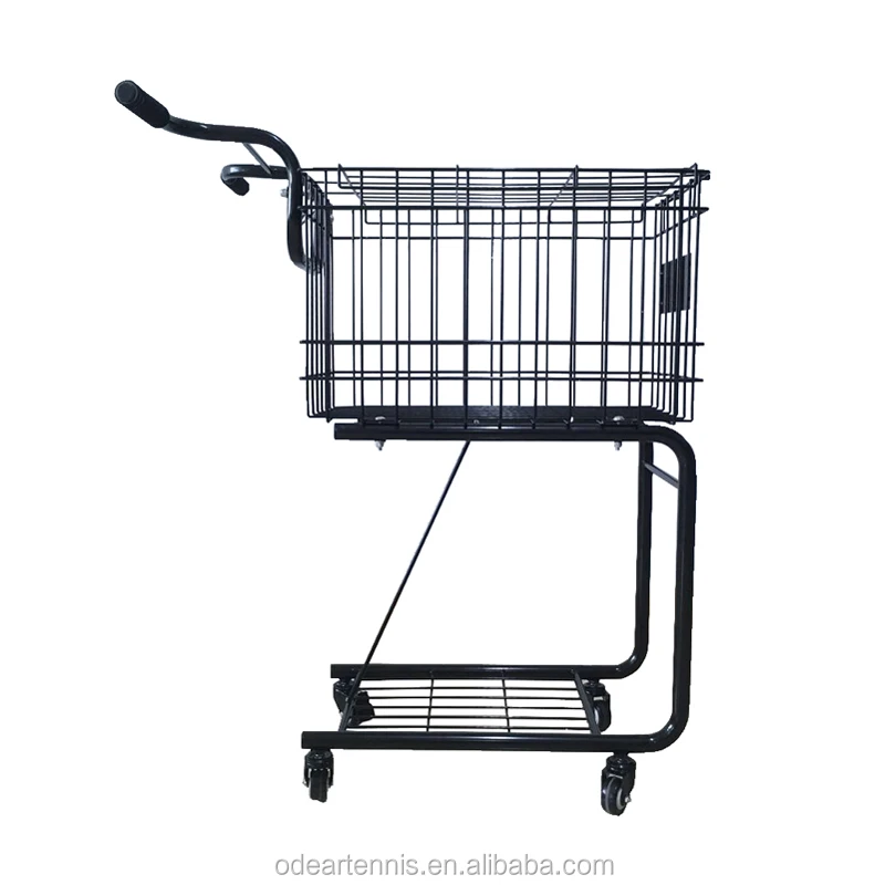 2019 metal tennis ball coah storage cart with four wheels