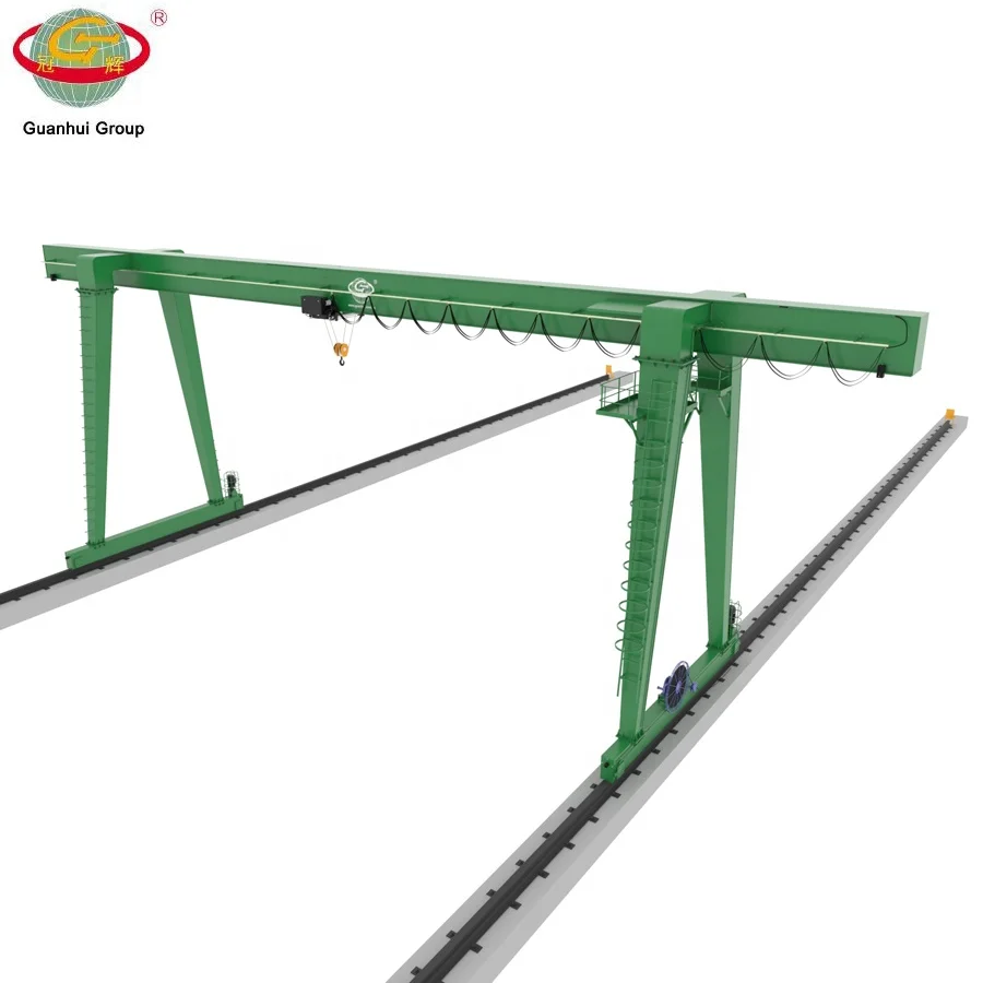 
lifting equipment single girder construction gantry crane 
