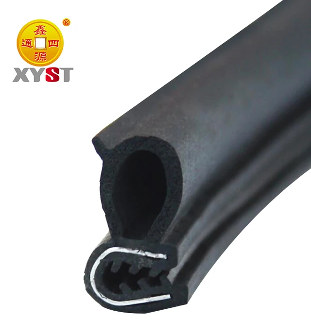 PVC NBR EPDM weatherstrip for caravan window rubber seal