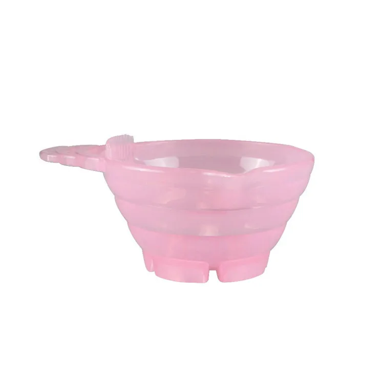 Высококачественные дешевые салонные бытовые пластиковые чаши для смешивания цветов волос объемом 500 мл для окрашивания волос