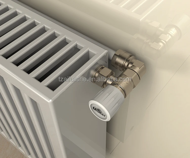 
Wireless Angles brass radiator valves with forged body and nickel plated 