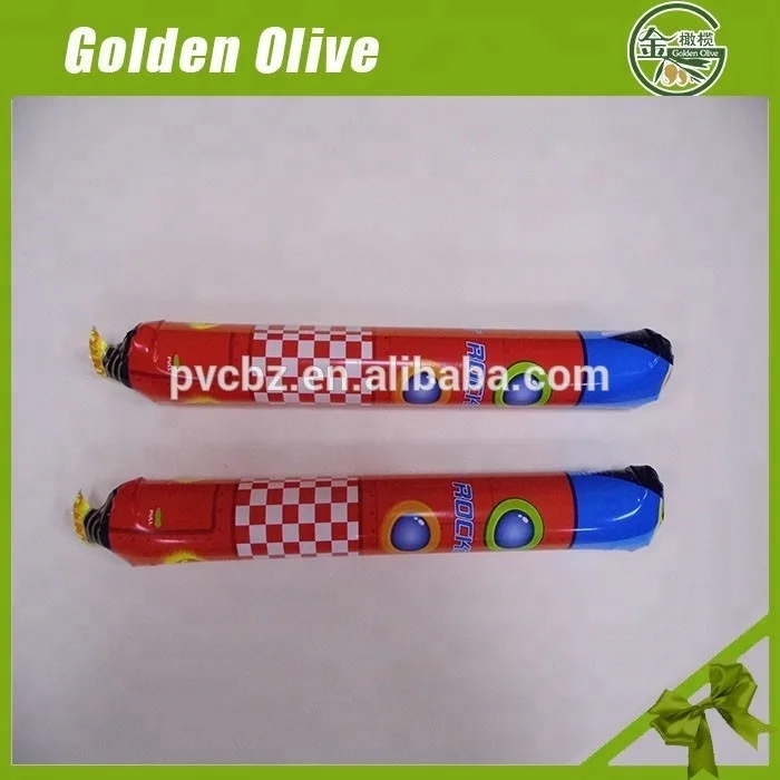 
high quality promotion inflatable PE cheering stick with factory price 