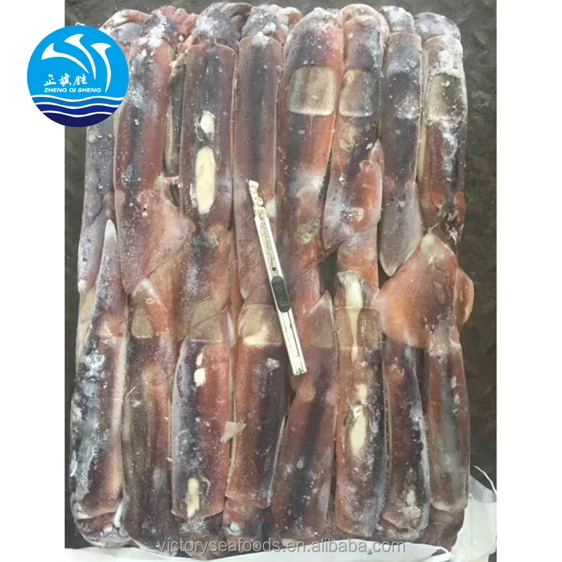 Новое поступление, натуральный замороженный аргентинский кальмар Illex