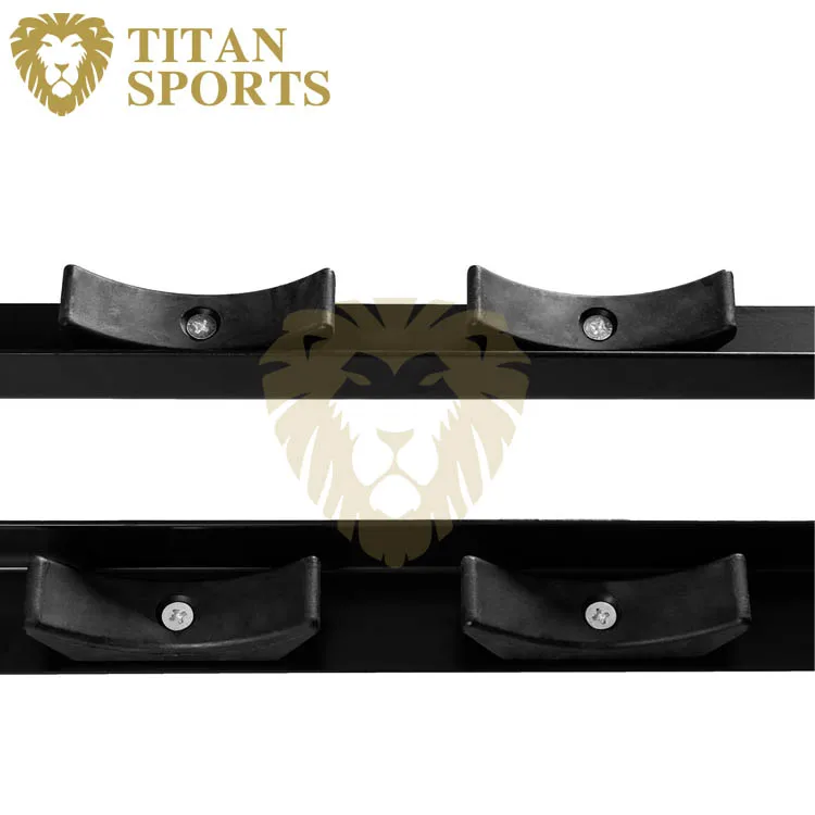 Custom logo Hex rubber vertical dumbbell rack
