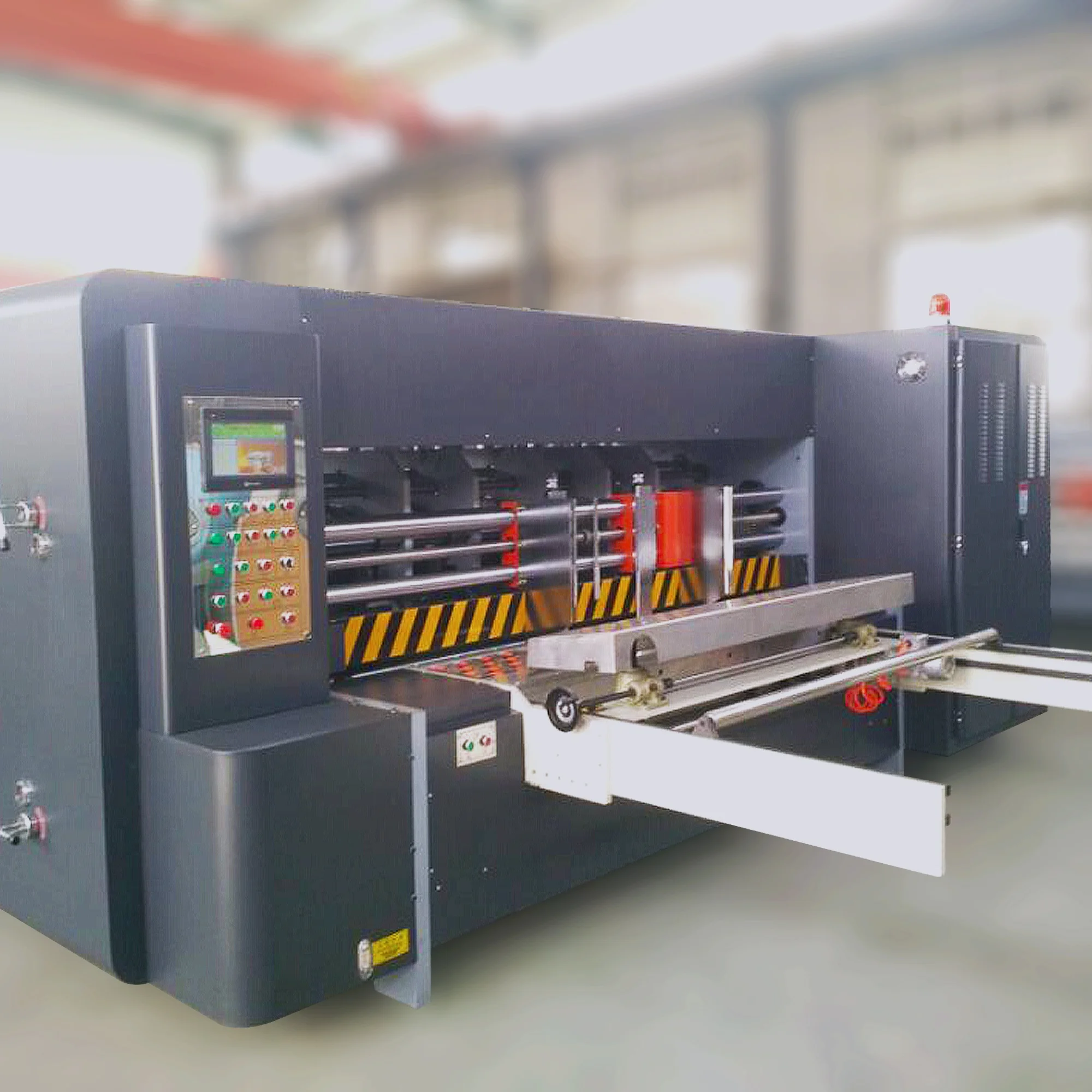 rotary box slotter ,creasing and slotting machine ,corrugated cardboard slotter machine