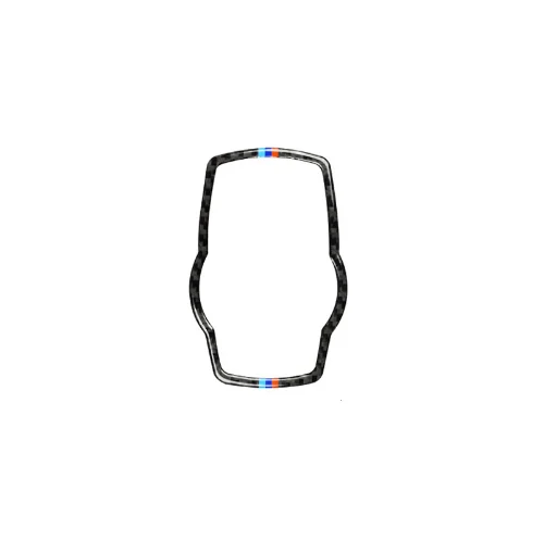 Carbon Fiber for BMW Multimedia Button Frame Cover Knob Trim for F10 F20 F30 F34 F07 F25 F26 F15 F16 Car Interior Accessories