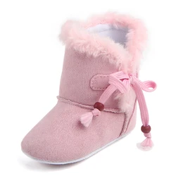 Производитель, мягкая подошва, теплые детские зимние сапоги для девочек