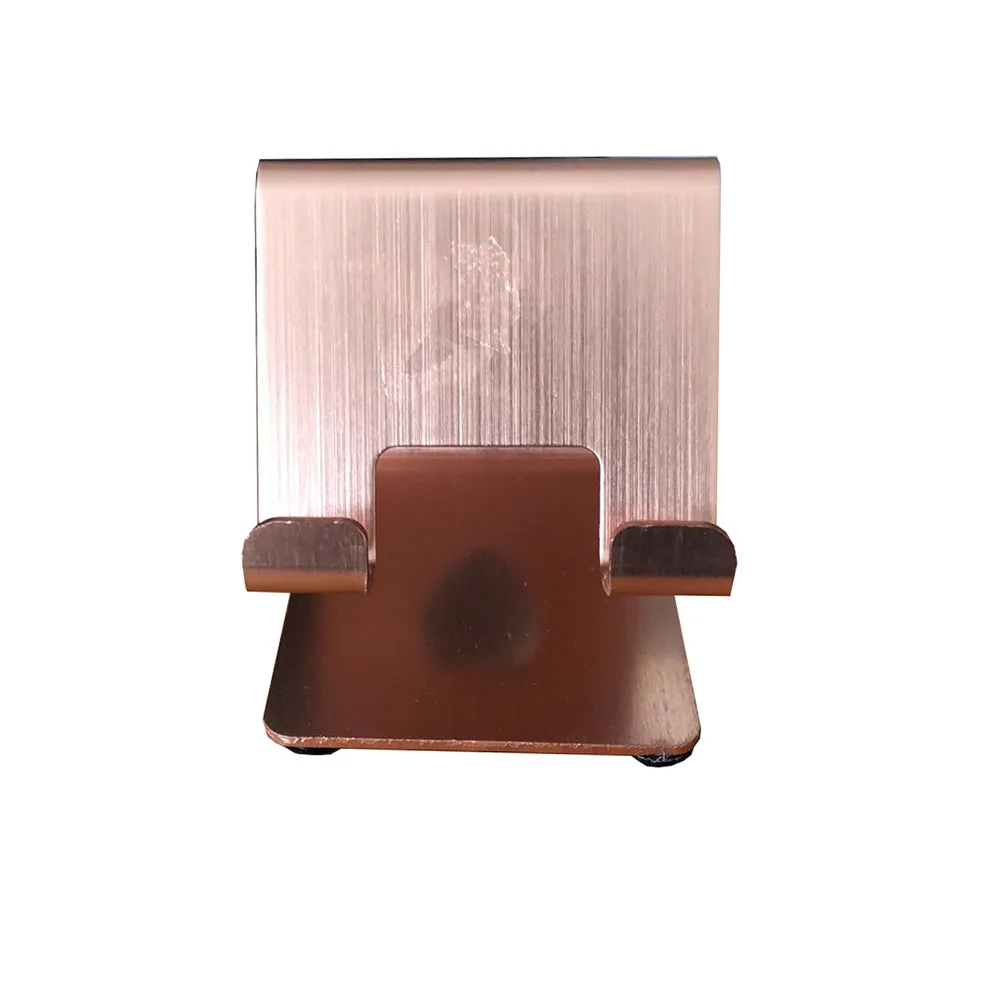 Desktop mobile phone stand watch TV on a portable flat screen aluminum alloy support