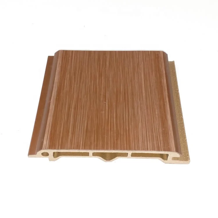 
Fire Resistant House Building Decorative Composite Wall Panel Profiles Wood Plastic Waterproof WPC Wall Panel Outdoor 