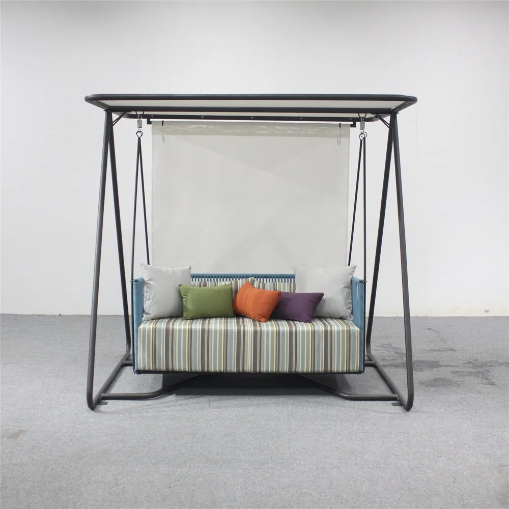 Outdoor Furniture Hanging Swing Bed Chairs Patio Garden Reclining Customized Daybed