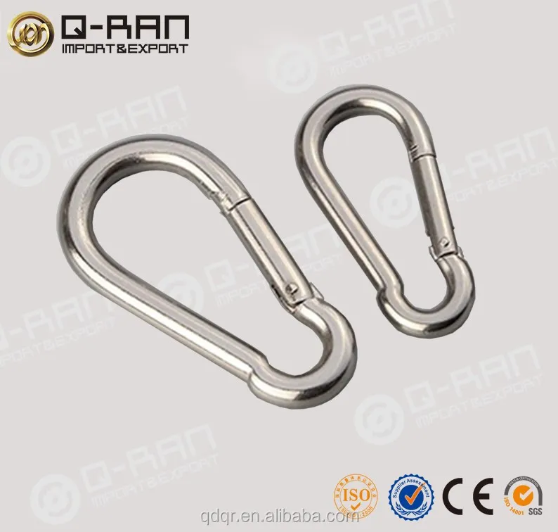 Safety Mild Steel Standard Type Carabiner Hook