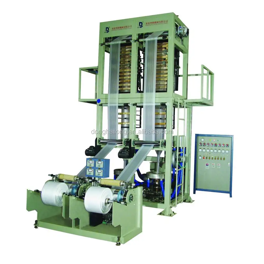 Newest Single Extrusion and Double Lines PE Film Blowing Machine