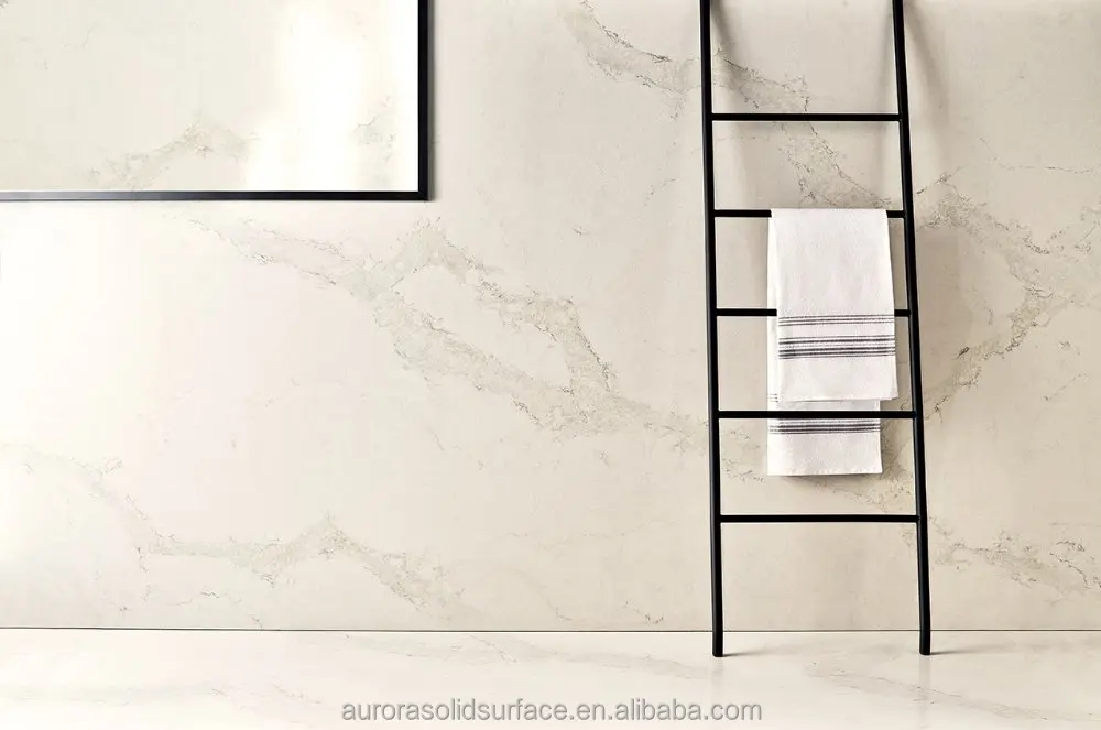 Calcatta Calacatta White Dolomite Quartz Slabs Quartz Stone Kitchen Countertops Professional Artificial Stone Quartz Slab
