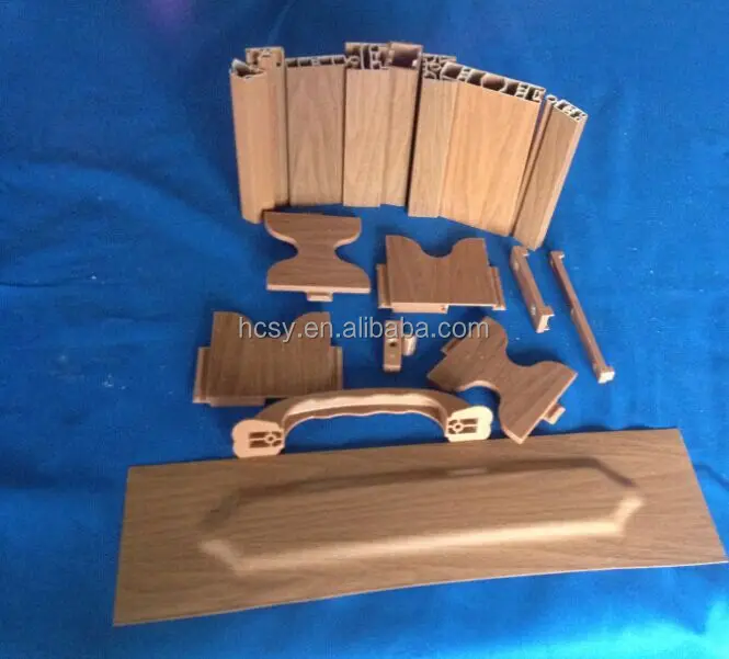 
Extrusion PVC plastic folding doors profile 