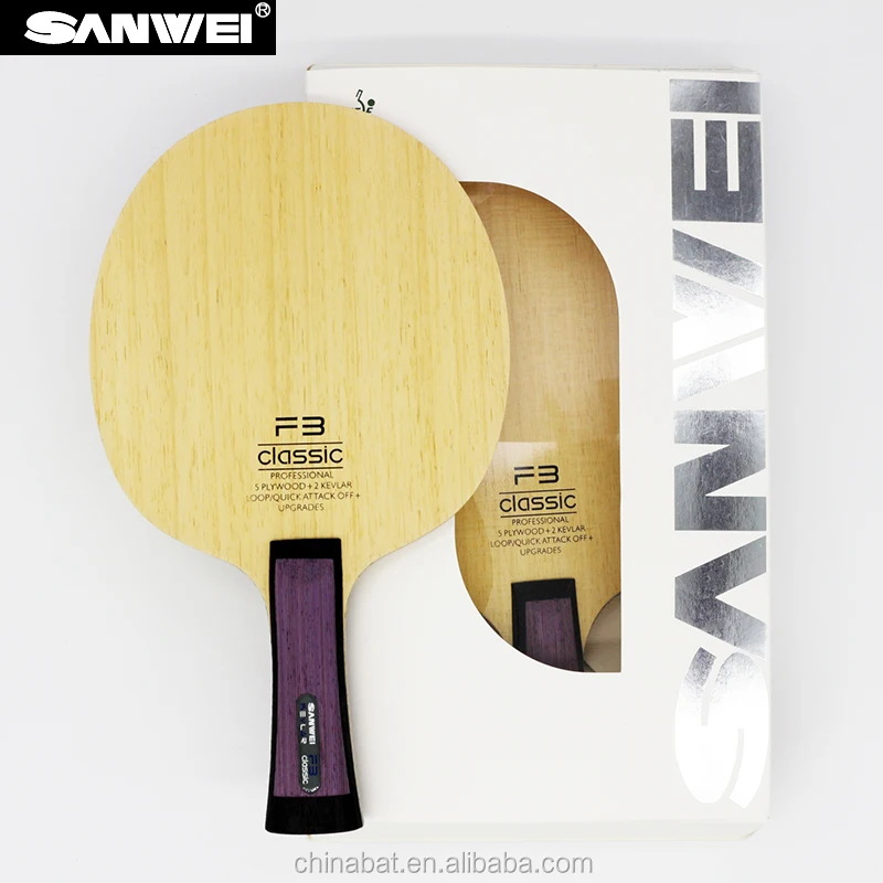 
SANWEI Hot selling F3 Classic Blade Arylate Carbon 5PLY+2KEVKLAR 