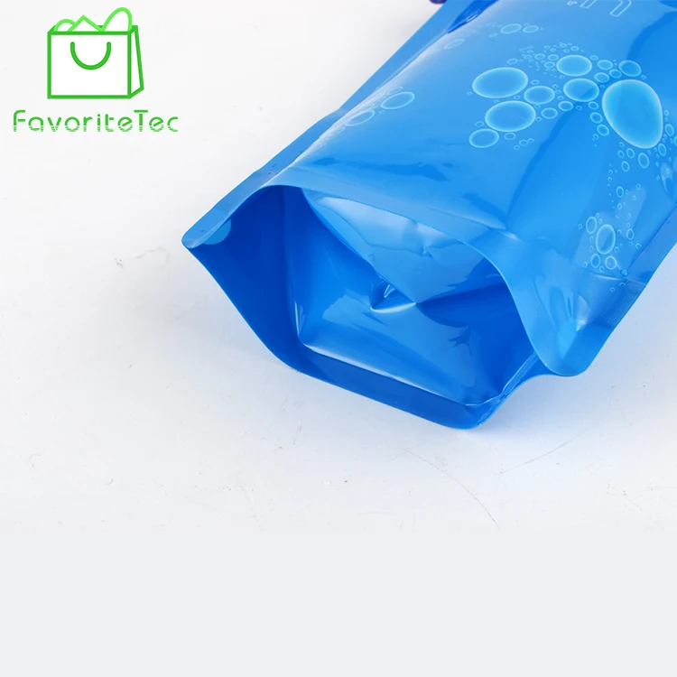 Stand Up Spout Pouch Seal Plastic Water Bottle