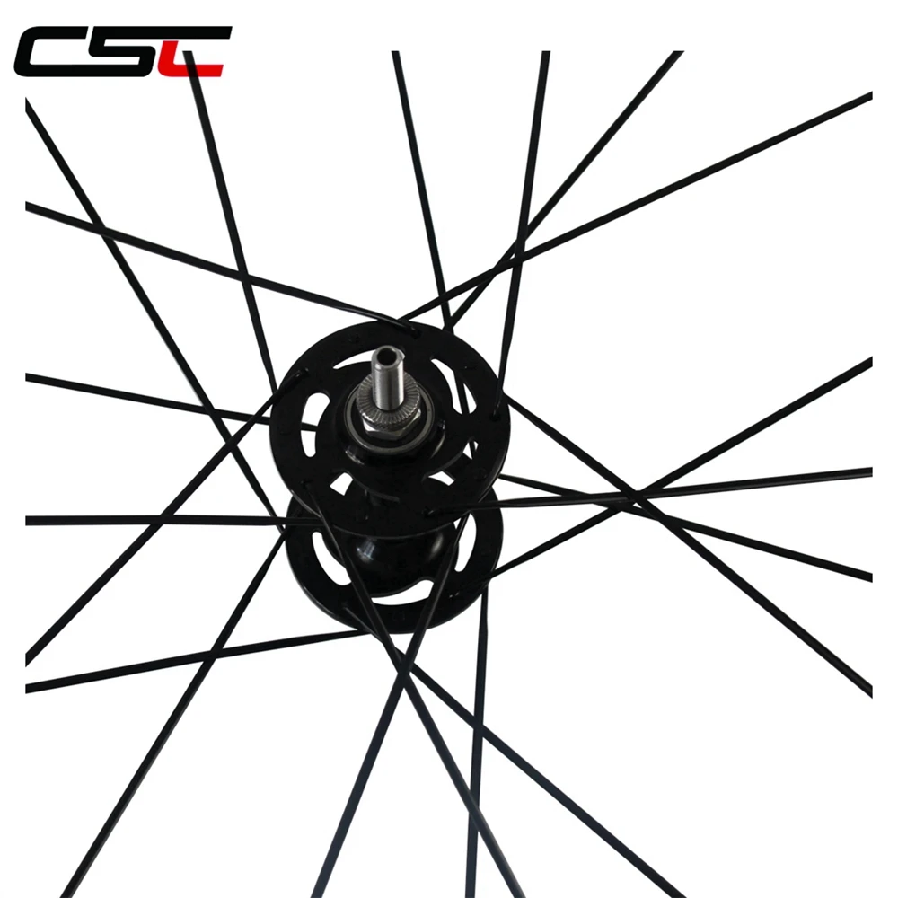700C 88mm Tubular Carbon Fiber Track Bicycle Wheet Flip Flop Bicycle wheelset