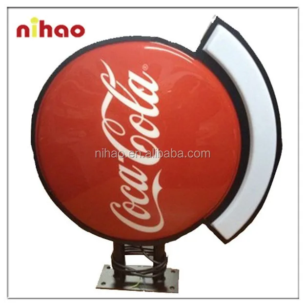 
Colorful outdoor light box sign with good quality 