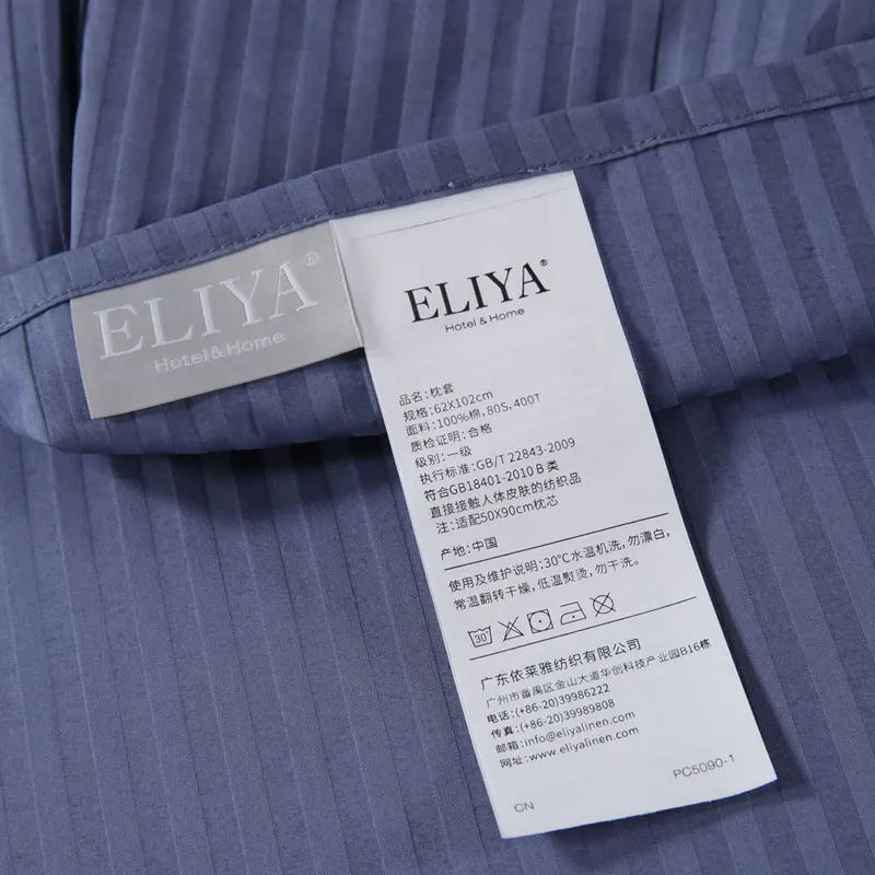 Designs High Grade Elegant Royal Blue Sheet Quilt Set Queen Size Bed for hotel