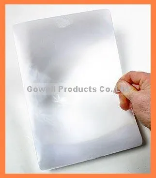 
China Wholesale Fresnel Magnifier Sheet 245*170mm 