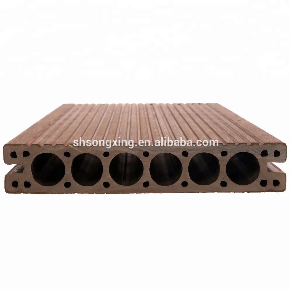 
used composite pvc/ wpc outdoor synthetic teak ipe wood aluminium decking 