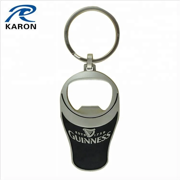 wholesale custom logo bottle opener keyholder for cheap