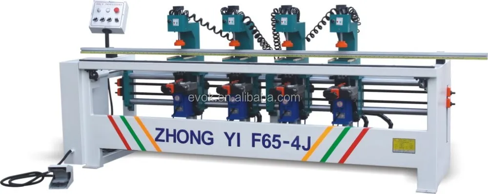 
F65-4J CNC four-group multi head drilling machine for woodworking 
