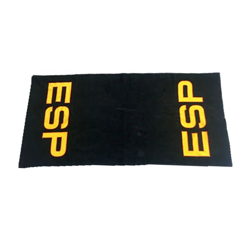 Custom Silk Screen Printed cotton  Beach/Sports towel