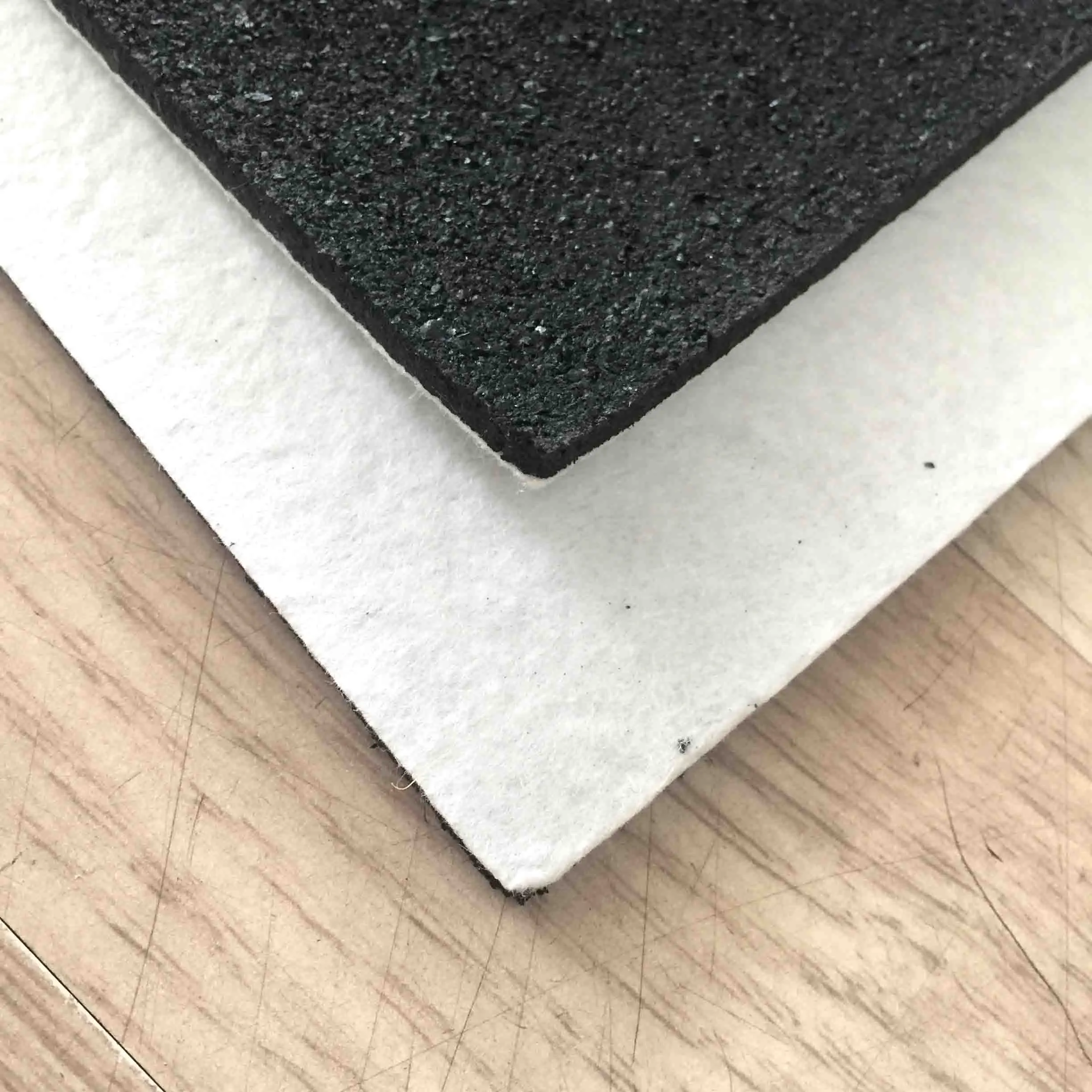 Recycled Rubber Crumb White Plain Blank Outdoor Rubber Door Floor Mats For Heat Press Transfer Sublimation Print