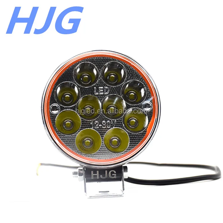 30W led hi/low beam work light 12-60v led light offroad waterproof led headlight