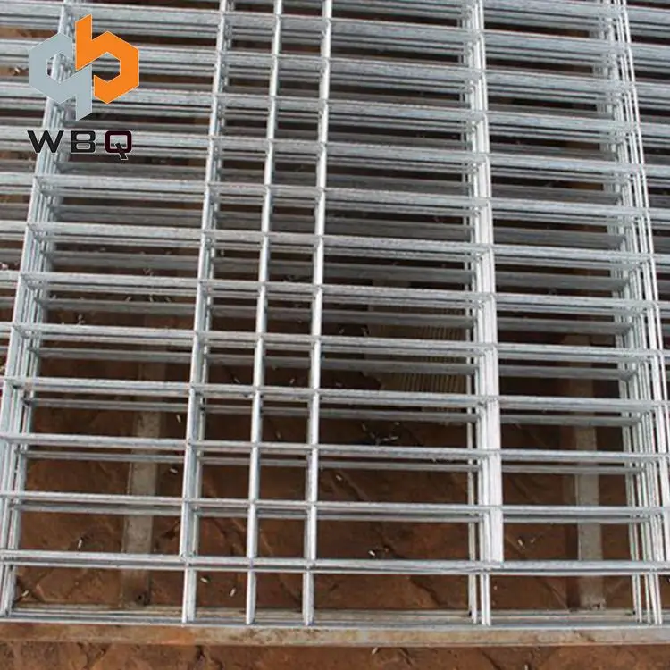 China Galvanized Welded Wire Mesh Square Hole Fence Factory