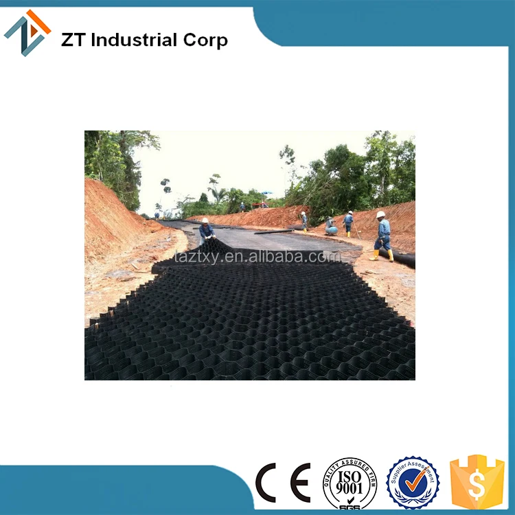 Geocell Soil Stabilizer for Civil Engineering of Road