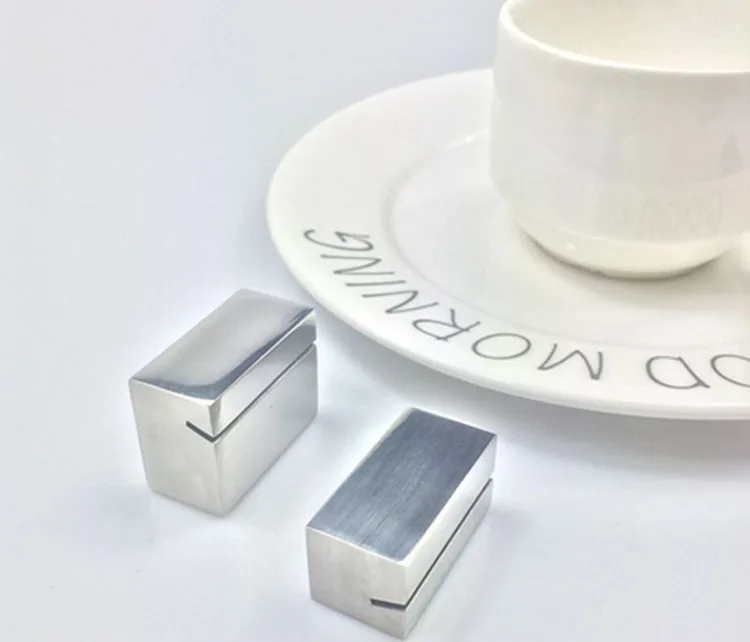 Настольная визитница из нержавеющей стали, держатель для визиток, настольная подставка, зажим для меню