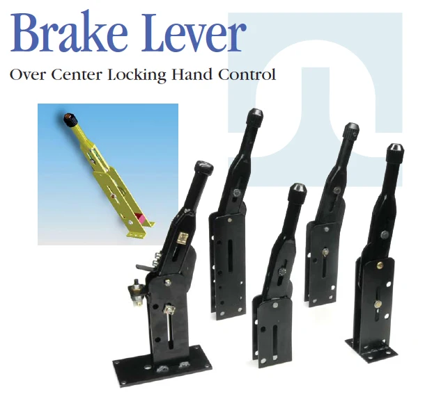 Brake Lever Over Center Locking Hand Control