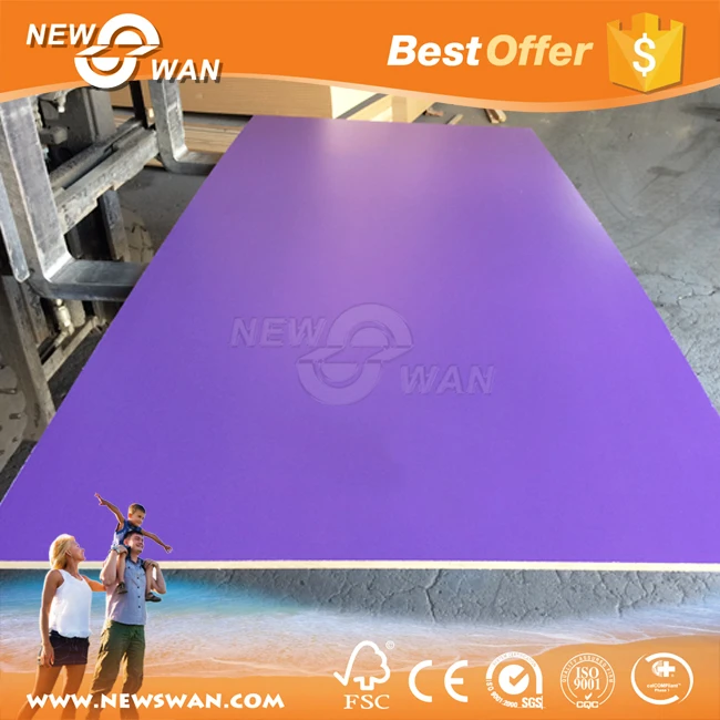 
Melamine Faced MDF 18 mm,Wood Grain Colour 