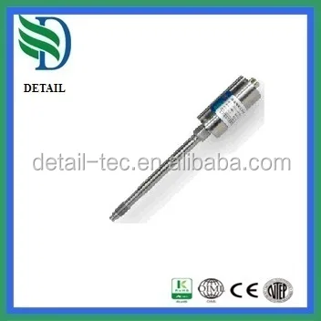 High temperature melt pressure sensor, transducer