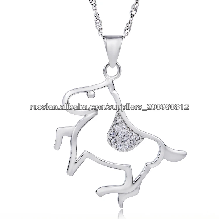 925 sterling silver latest style horse pendant pendant for best friends necklace new items