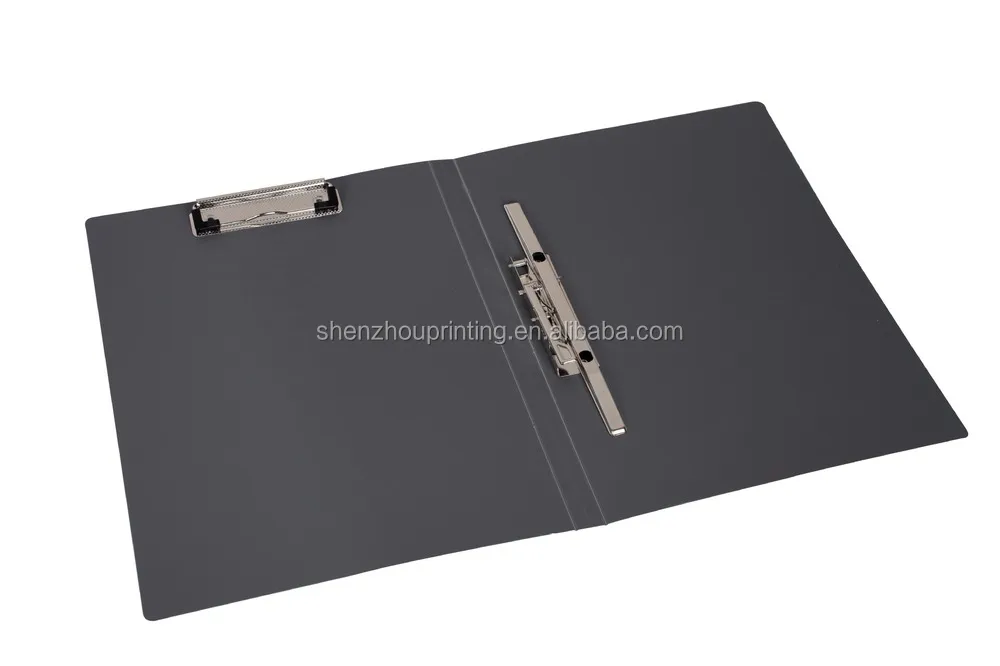 
new design PP plastic file folder/metal ring binder with booster 
