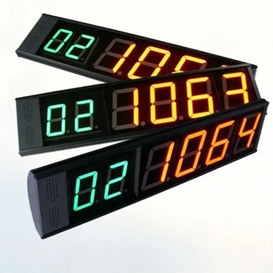 Дисплей проводного/беспроводного счетчика для системы управления очереди