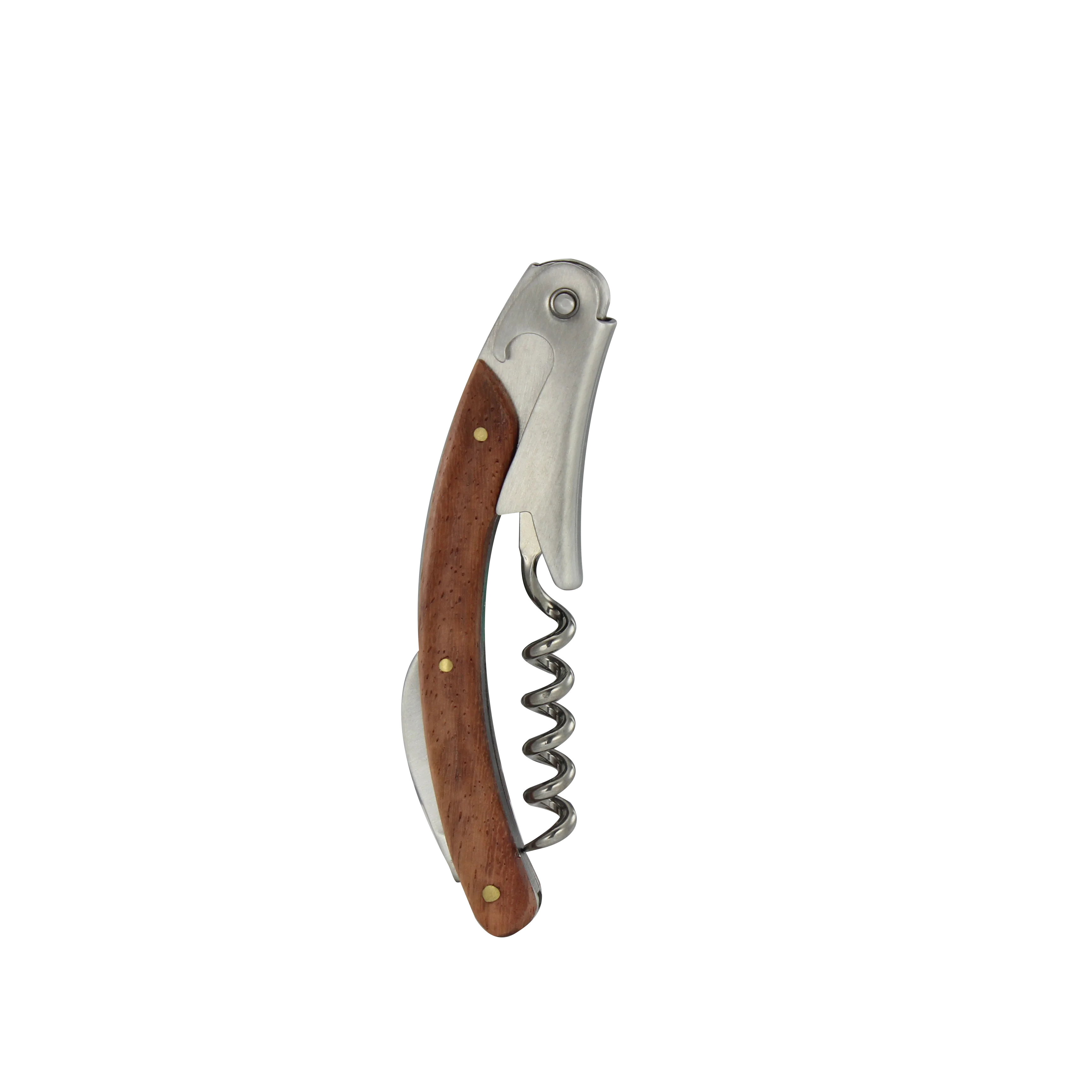 Штопор Laguiole для вина официанта с деревянной ручкой