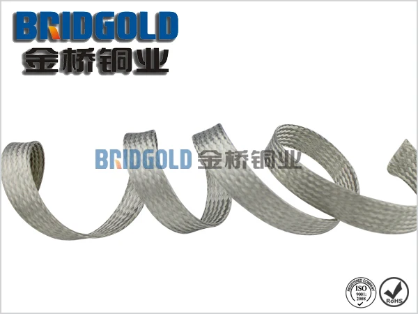 flexible alpha flat copper braid wire