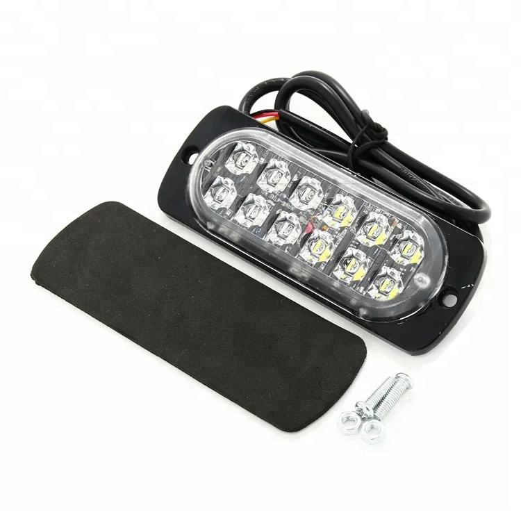 24V 12LEDs outdoor led strobe light flash strobe light for truck car trailer